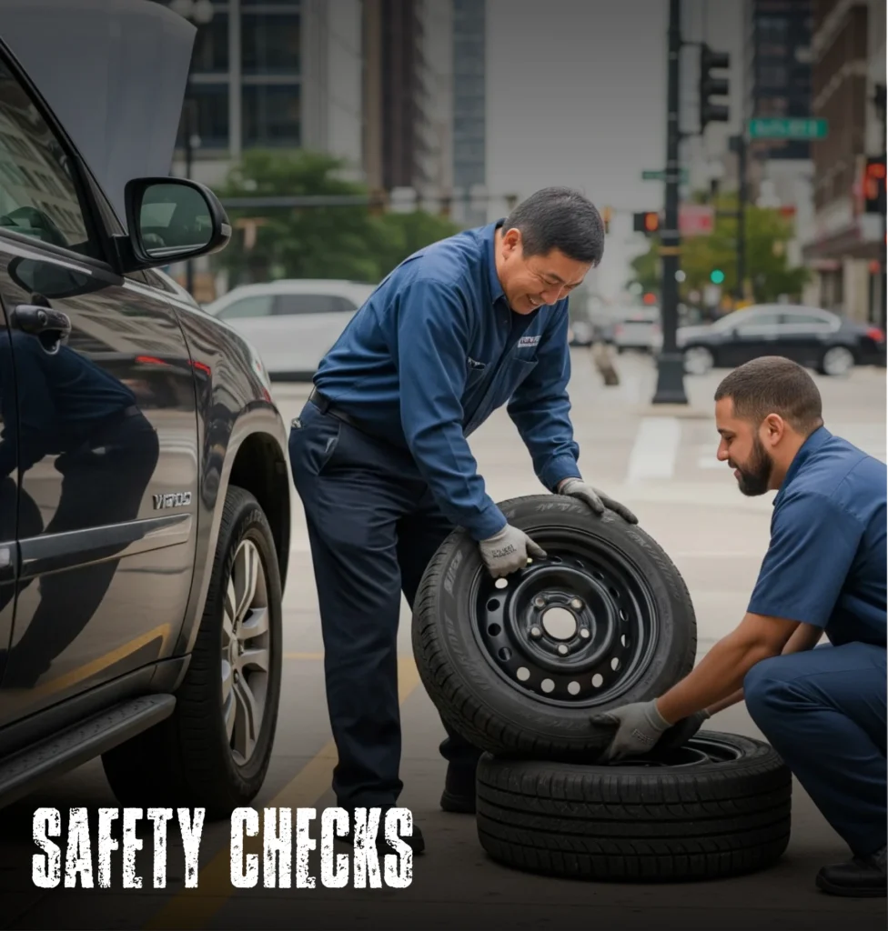 Safety Check by Mobile Tyre Fitter
