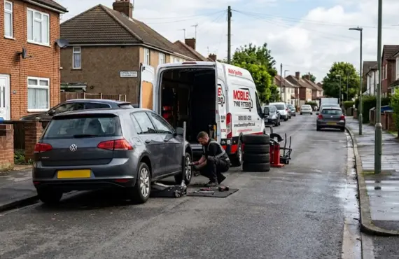 Mobile Tyre Fitting Slough