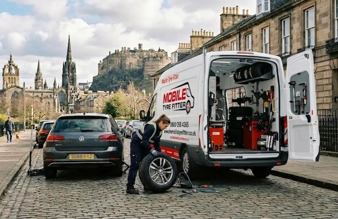 Mobile Tyre Fitting Edinburgh