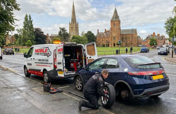 Mobile Tyre Fitting Rugby