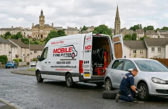 Mobile Tyre Fitting Airdrie