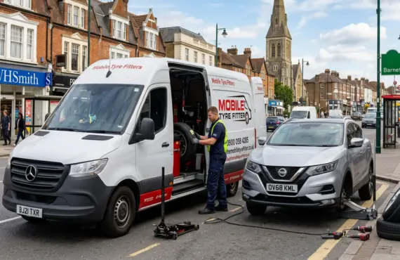 Mobile Tyre Fitting Barnet