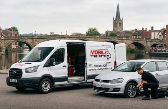 Mobile Tyre Fitting Chesterfield