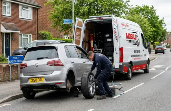 Mobile Tyre Fitting Crawley