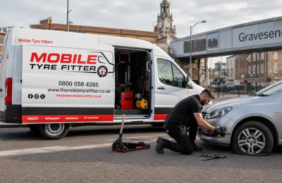 Mobile Tyre Fitting Gravesend