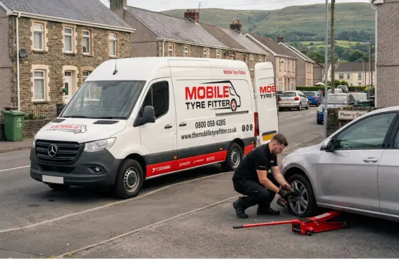 Mobile Tyre Fitting Neath
