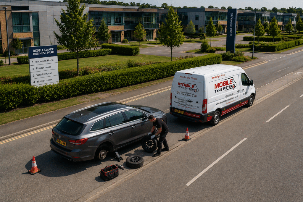 24-7 Emergency Mobile Tyre Fitting in Biggleswade