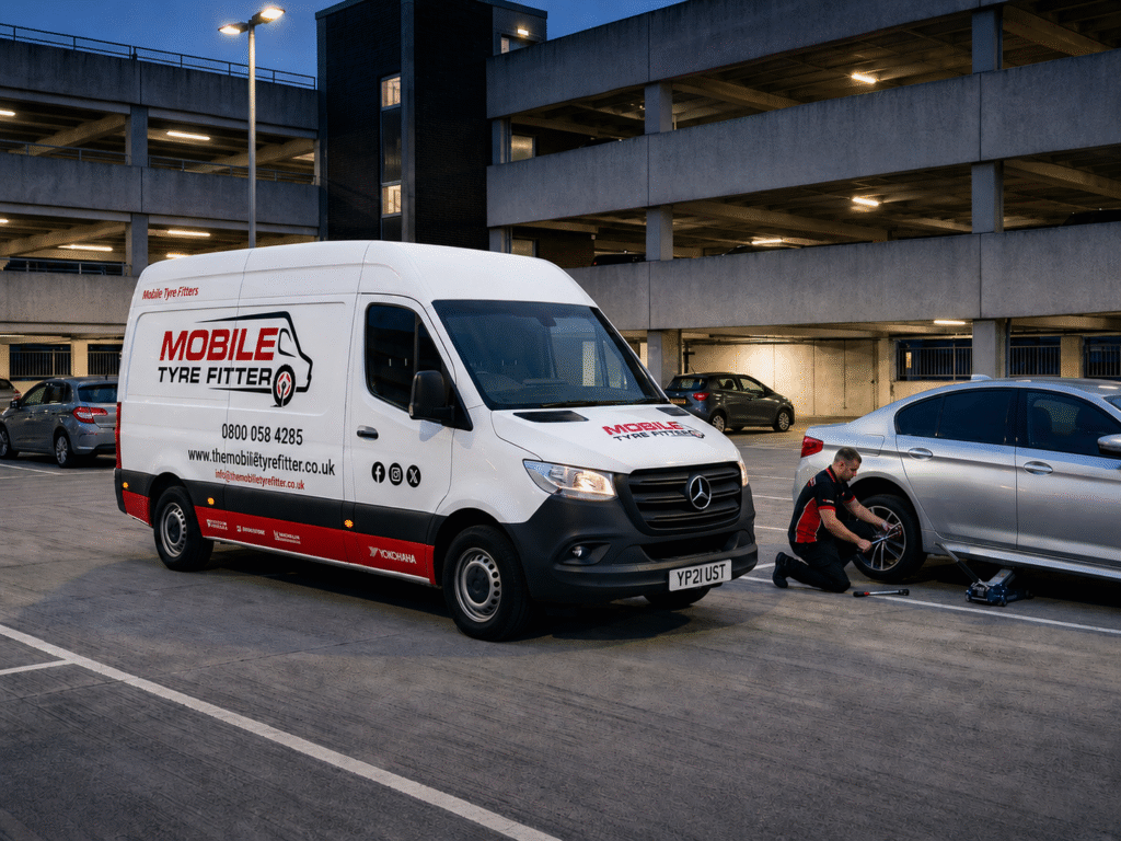 24-7 Emergency Mobile Tyre Fitting in Buckinghamshire