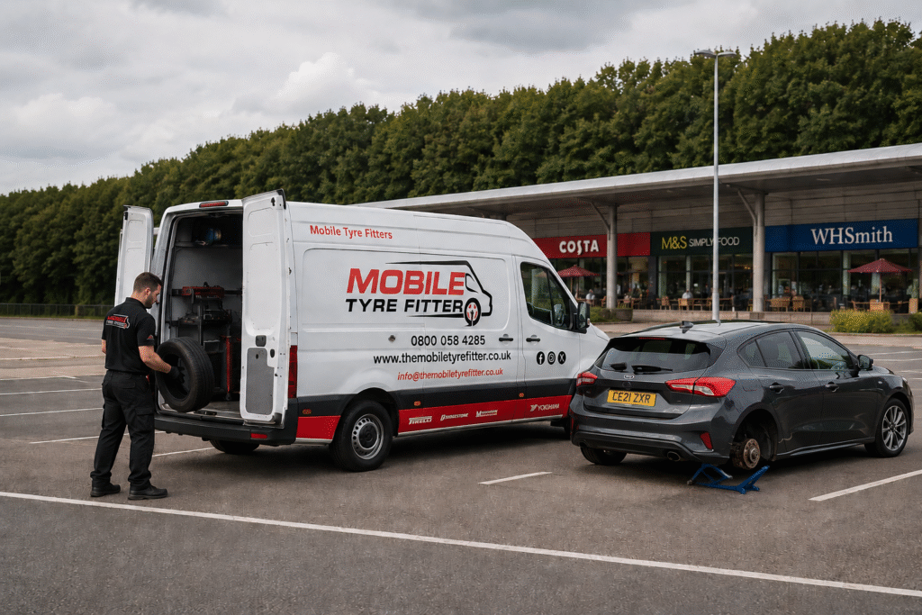 24-7 Emergency Mobile Tyre Fitting in High Wycombe