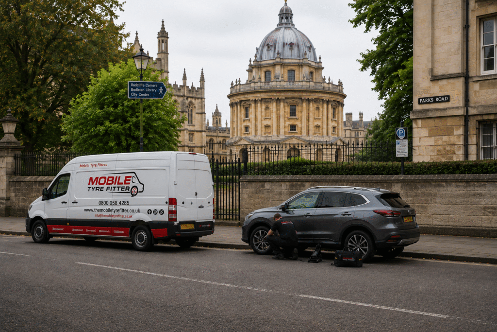 24-7 Emergency Mobile Tyre Fitting in Oxford