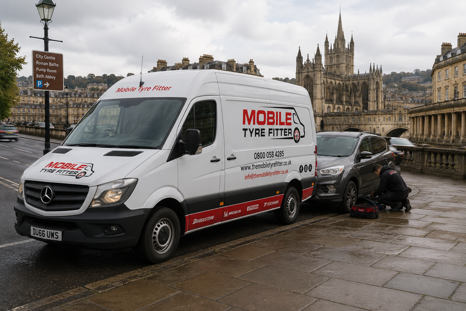 Mobile Tyre Fitting Bath – Fast Roadside, Home & Workplace Service