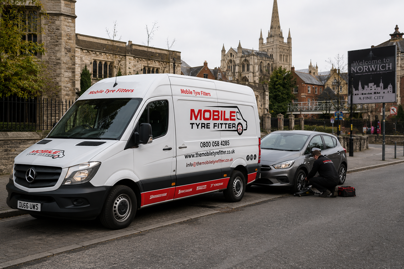 Mobile Tyre Fitting Norwich