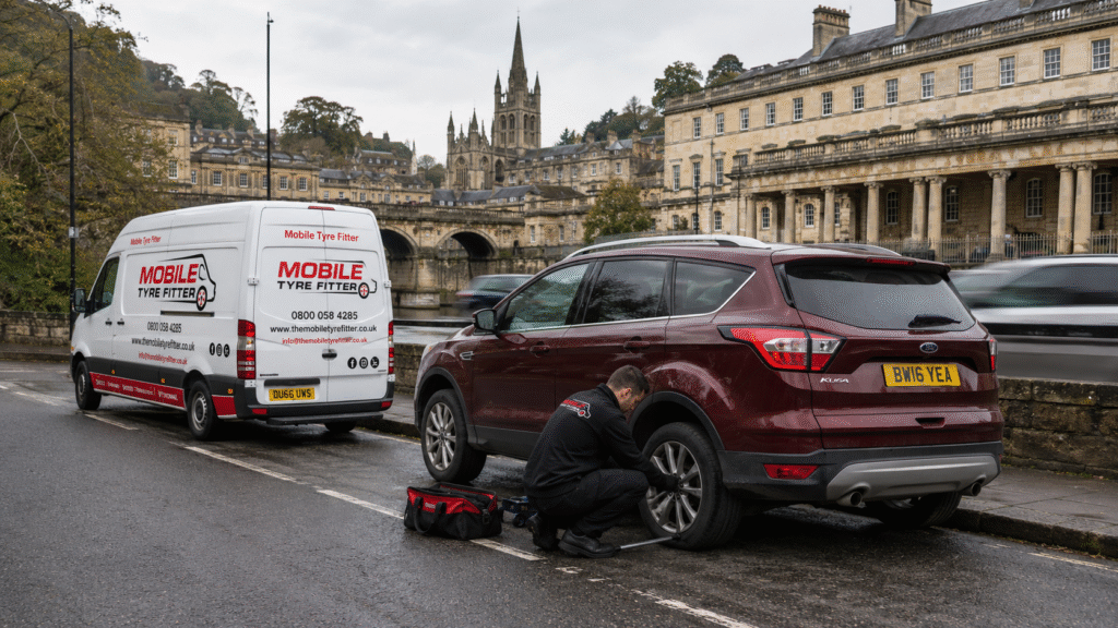Mobile Tyre Fitting Services Across Bath