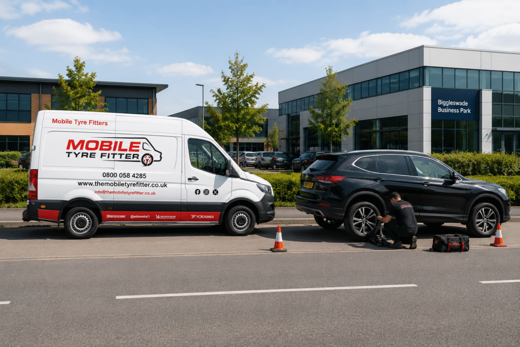 Mobile Tyre Fitting Services Across Biggleswade