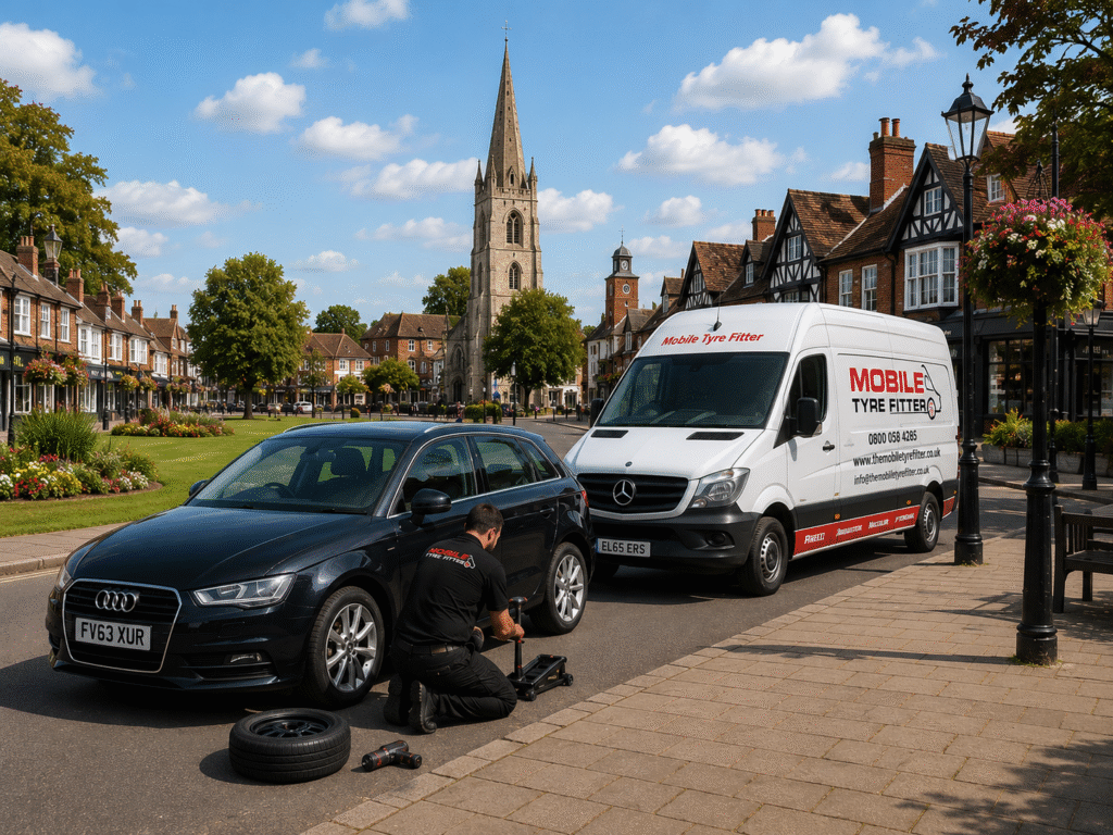 Mobile Tyre Fitting Services Across Harpenden