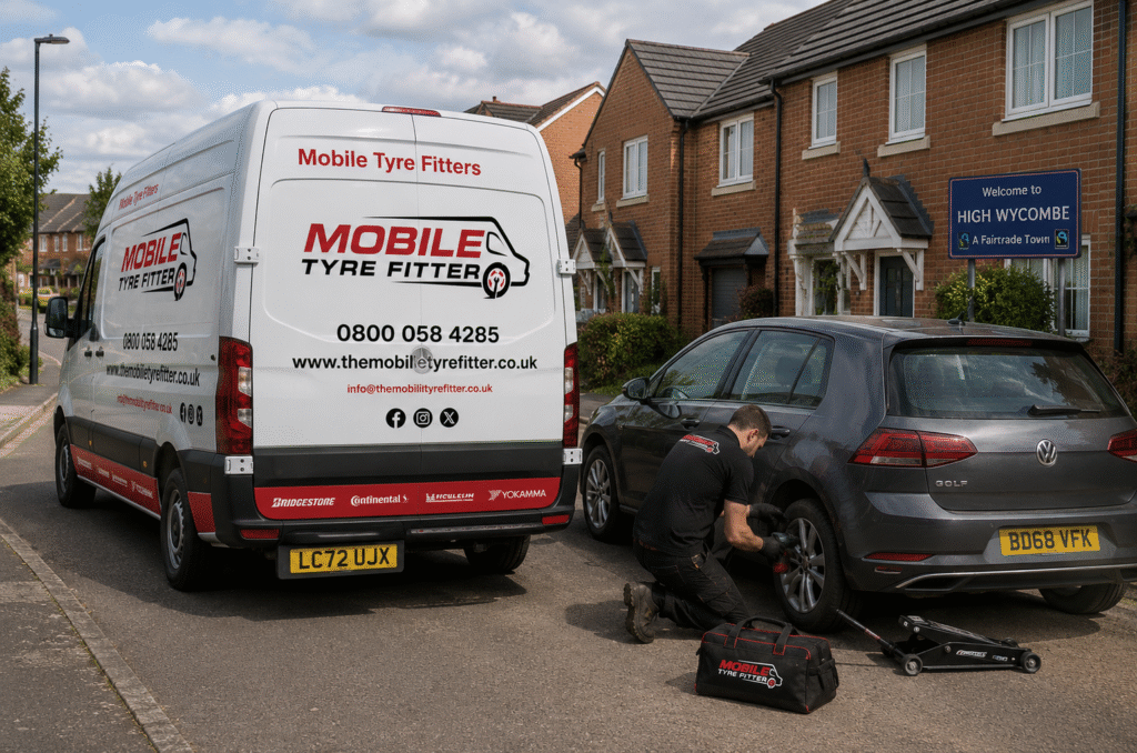 Mobile Tyre Fitting Services Across High Wycombe