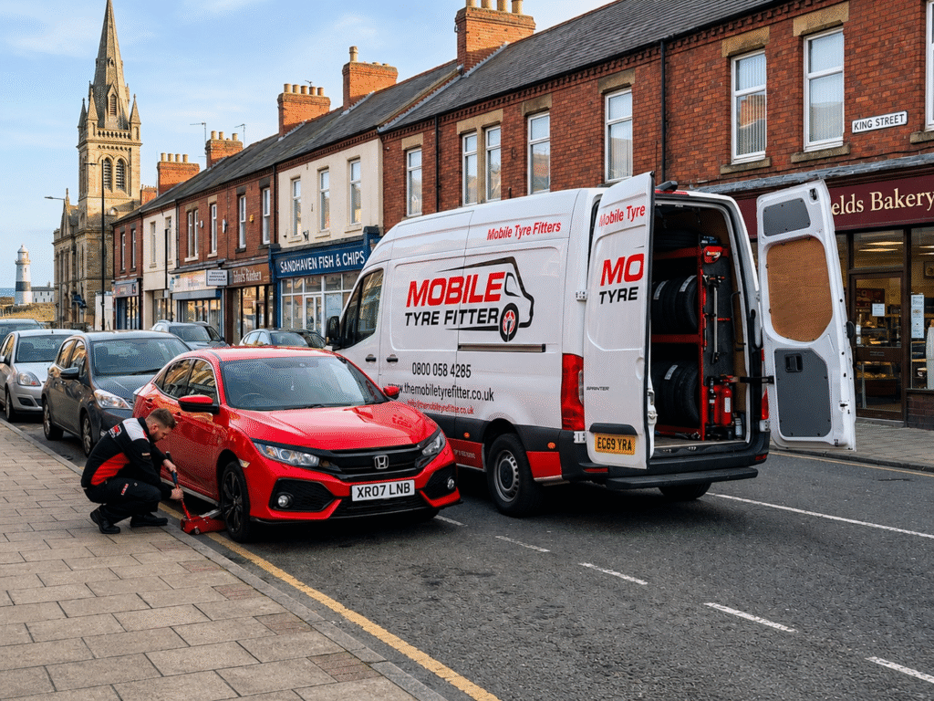 Mobile Tyre Fitting Services Across South Shields