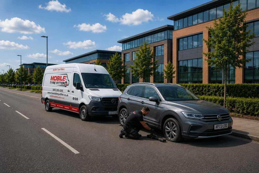Mobile Tyre Fitting Services Across Worcester