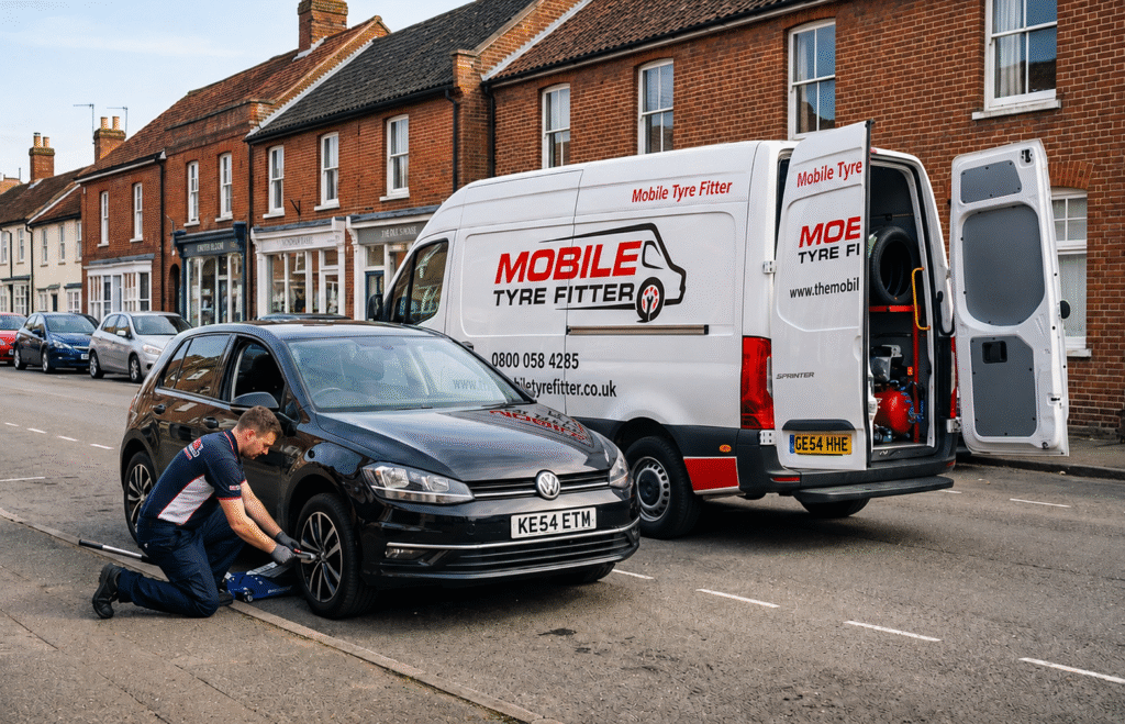 Mobile Tyre Fitting Services Across Wymondham