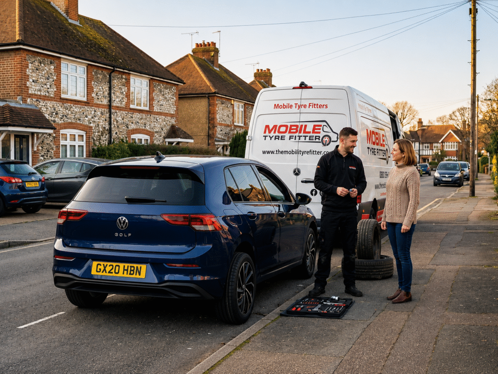 Why Drivers in Buckinghamshire Choose The Mobile Tyre Fitter