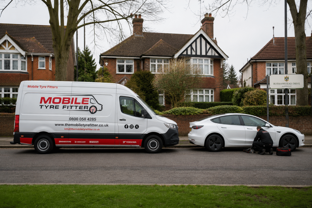 Why Drivers in Harpenden Choose The Mobile Tyre Fitter
