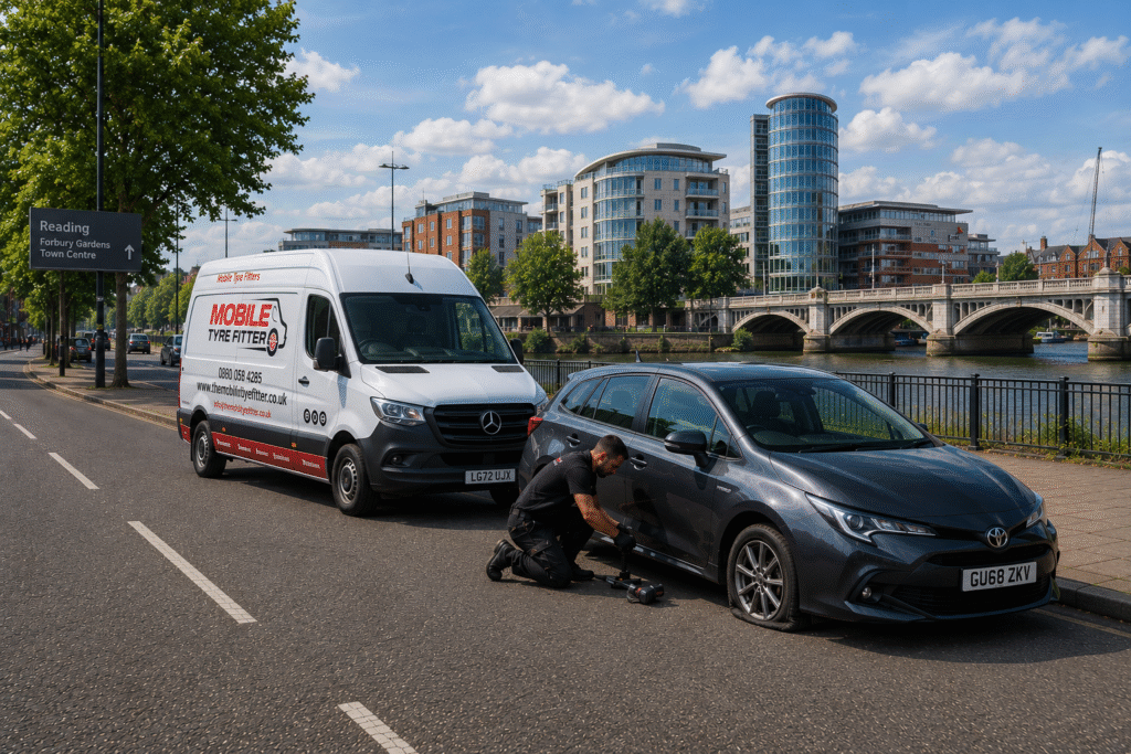Why Drivers in Reading Choose The Mobile Tyre Fitter