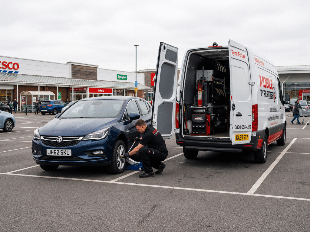 Why Drivers in Romford Choose The Mobile Tyre Fitter​