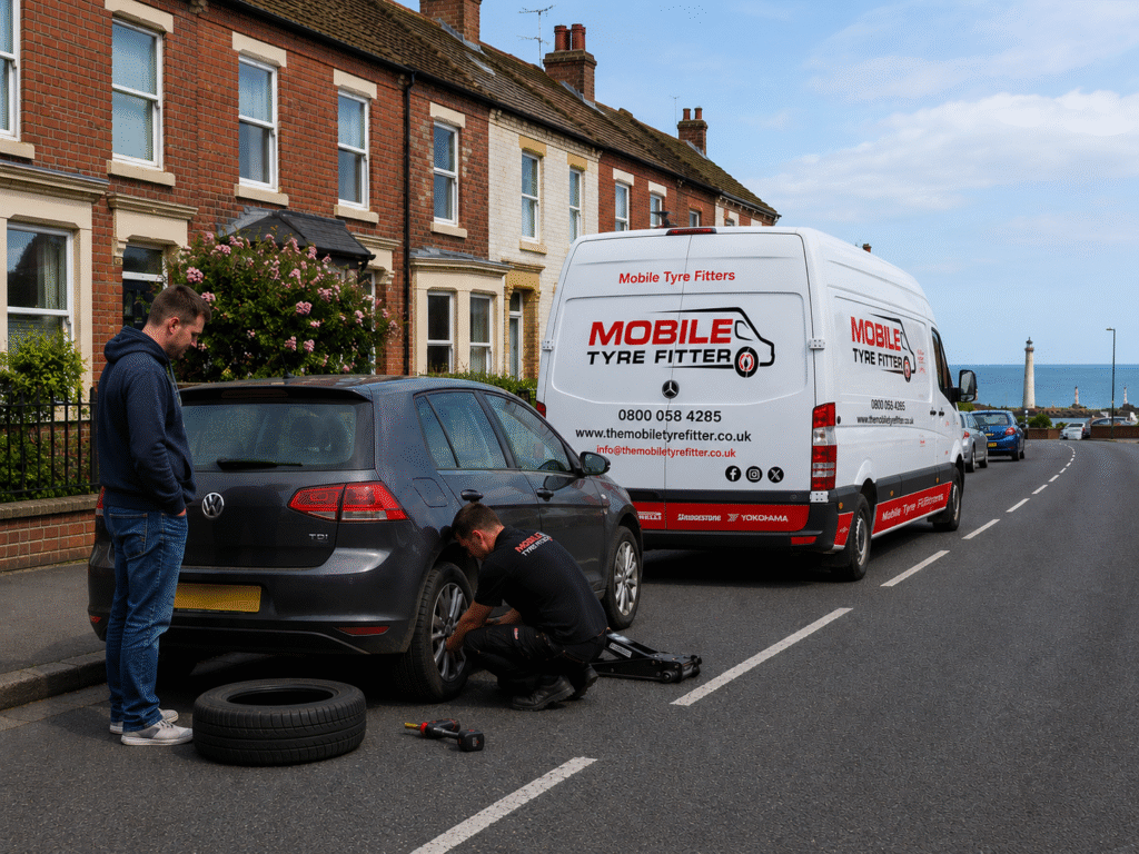 Why Drivers in South Shields Choose The Mobile Tyre Fitter