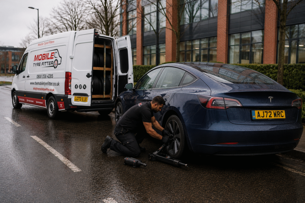 Why Drivers in Worcester Choose The Mobile Tyre Fitter