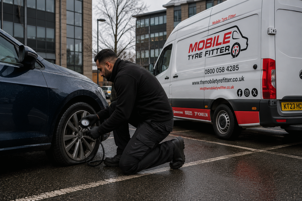 24-7 Emergency Mobile Tyre Fitting in Halifax