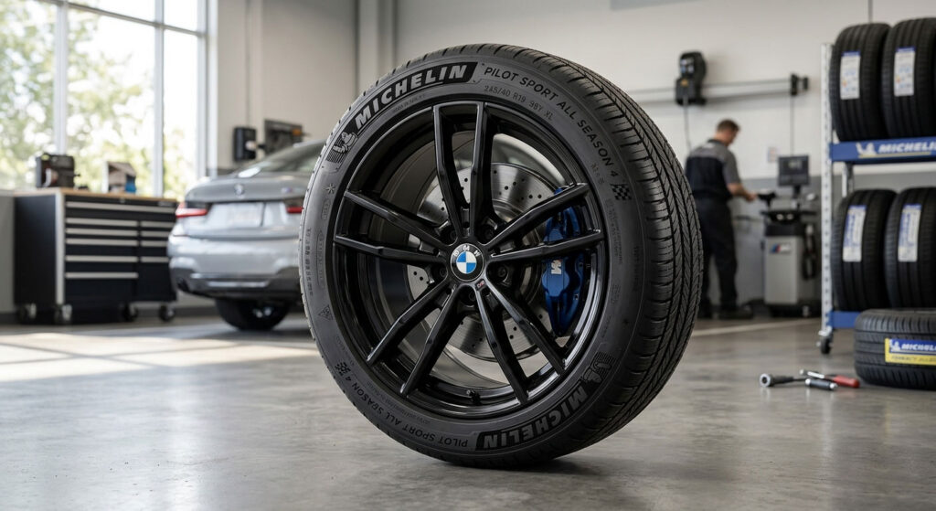 All season BMW tyre