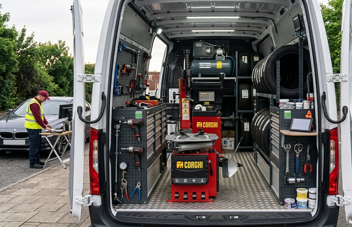 Mobile Tyre Fitting Equipments