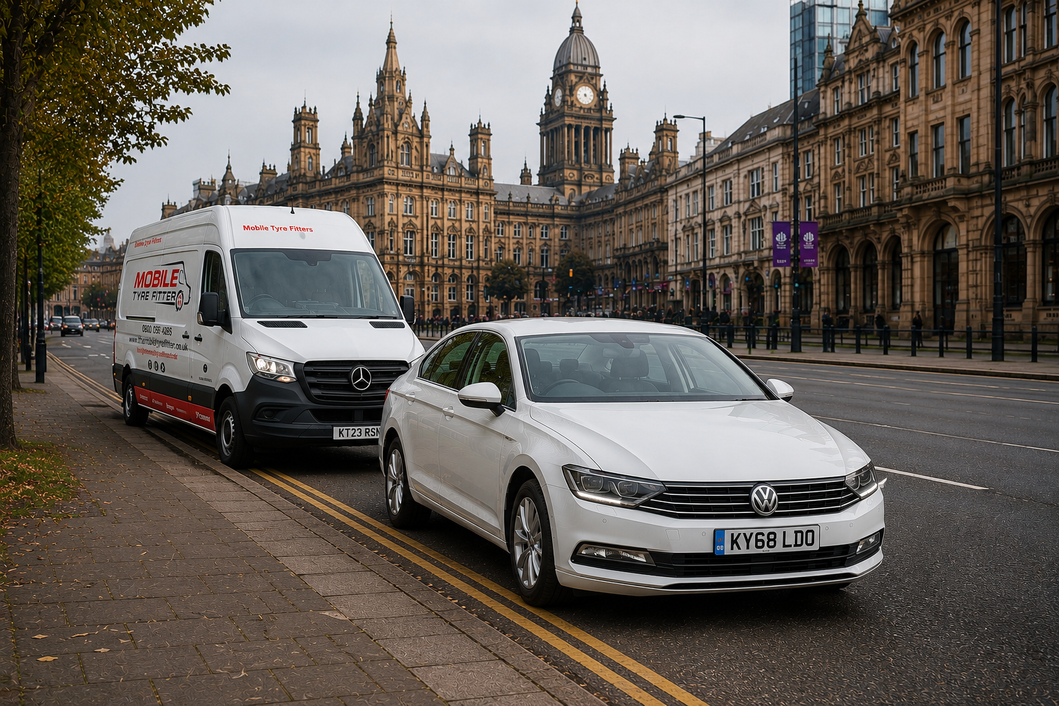 Mobile Tyre Fitting Leeds – We Come to Your Roadside, Home or Office
