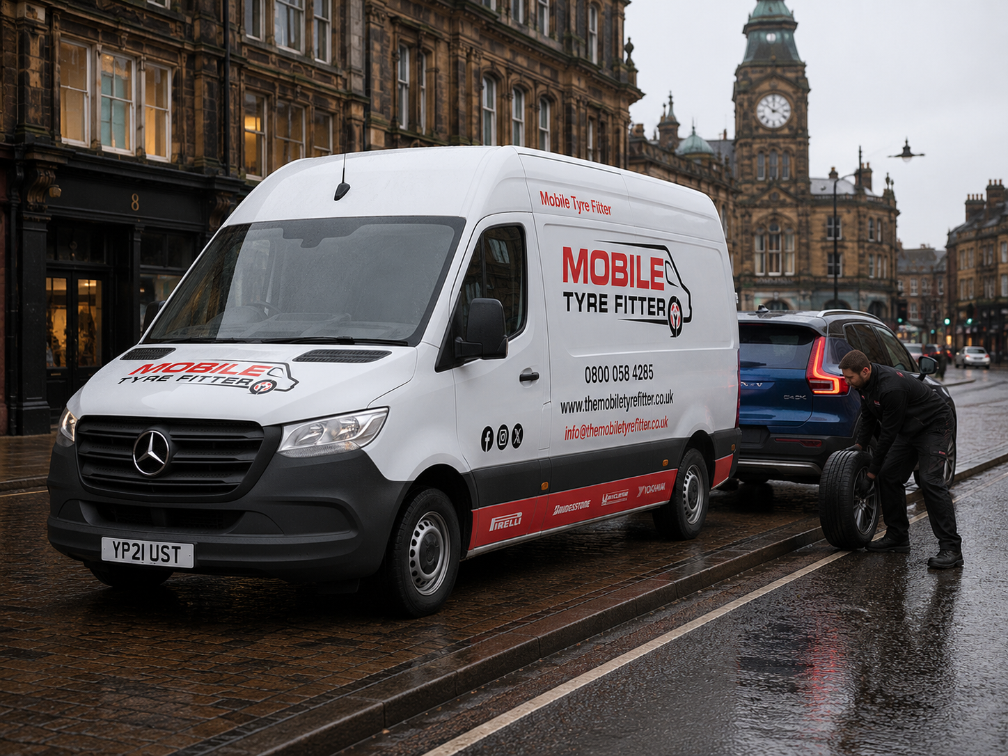 Mobile Tyre Fitting Oldham – Roadside, Driveway and Workplace Callouts