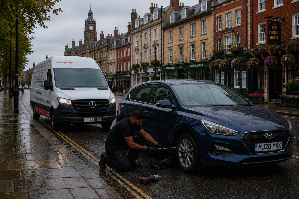 Mobile Tyre Fitting Right Across Kettering