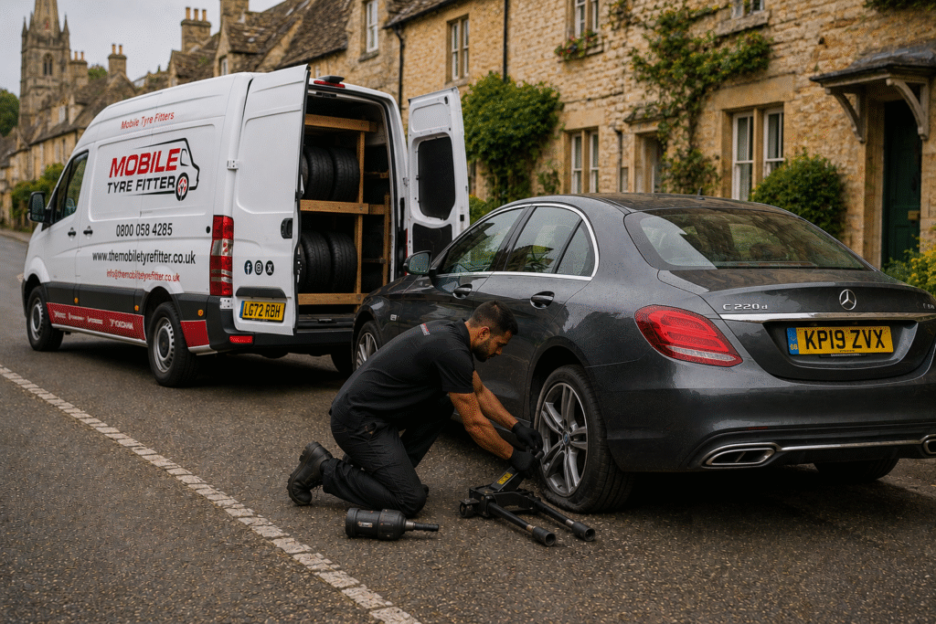 Mobile Tyre Fitting Throughout Cirencester & the Cotswolds