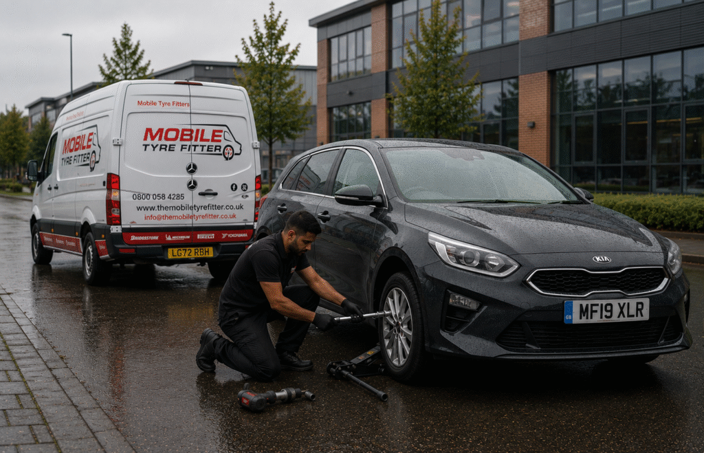 Mobile Tyre Fitting for Every Part of Kidderminster