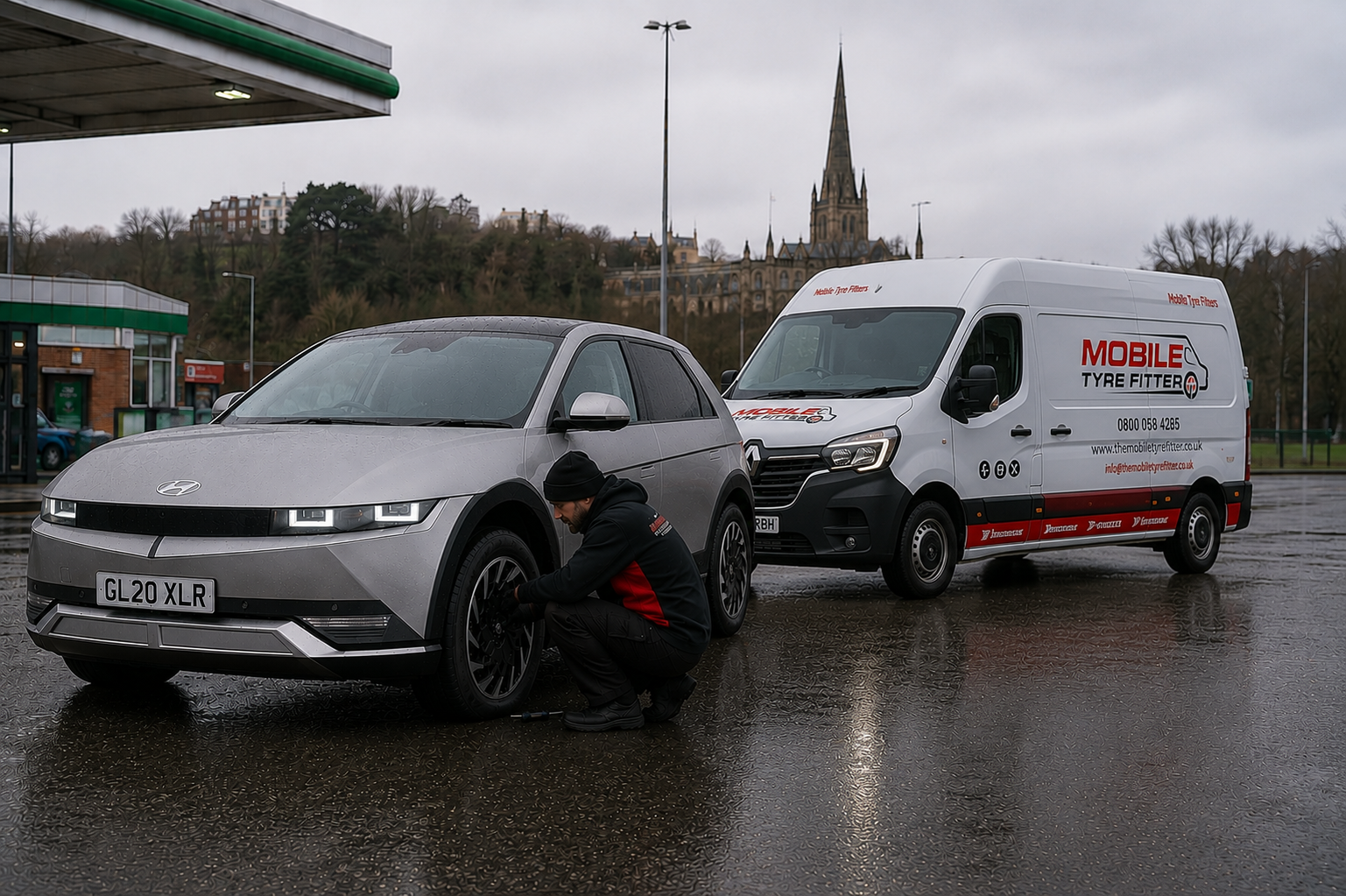 Mobile Tyre Fitting in Norwich – Roadside, Home & Workplace Tyres Fitted On the Spot