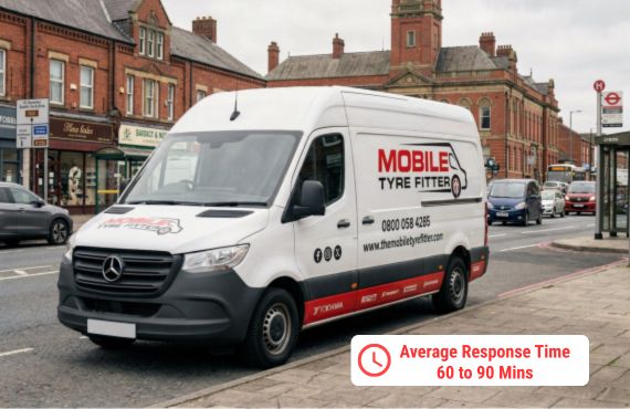 Mobile tyre Fitting Response Time