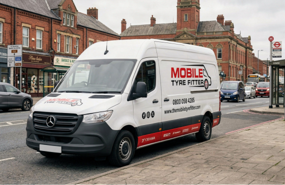 Our Van - Mobile Tyre Fitter