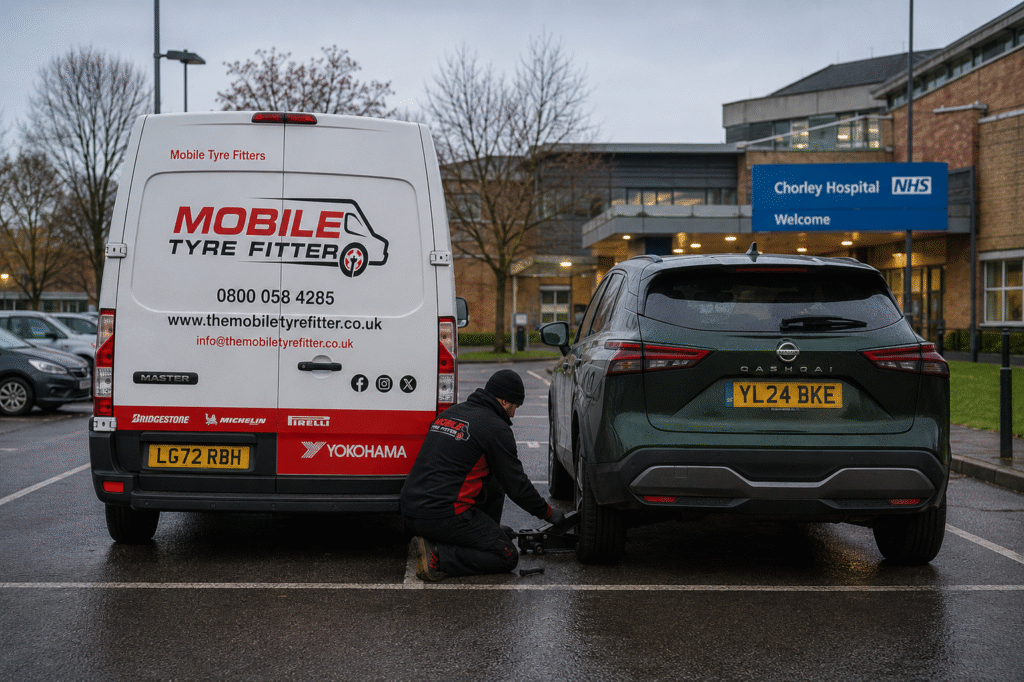 Round-the-Clock Emergency Tyre Callouts in Chorley