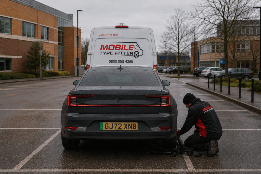 Tyre Fitting That Comes to You, All Over Maidstone