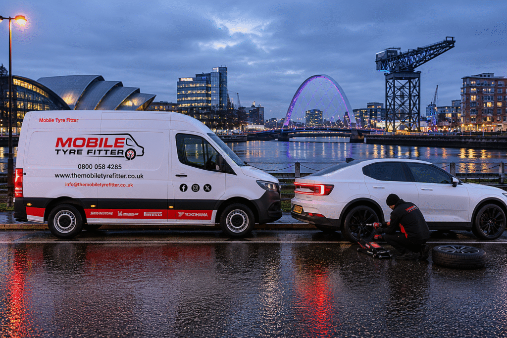 What Makes Glasgow Drivers Choose The Mobile Tyre Fitter