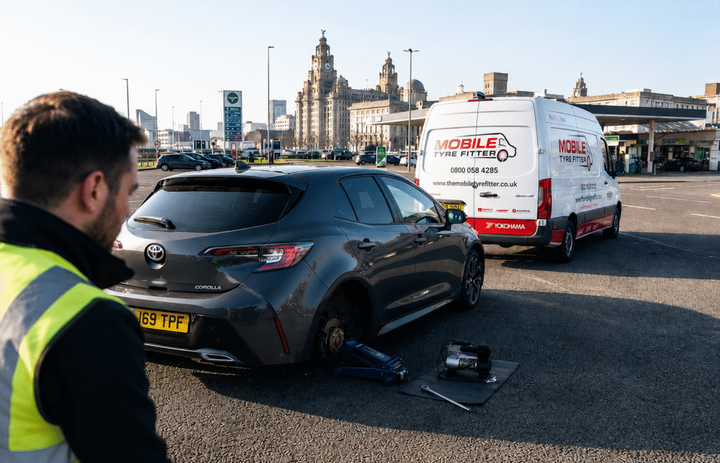 Why Drivers Across Liverpool Rely on The Mobile Tyre Fitter