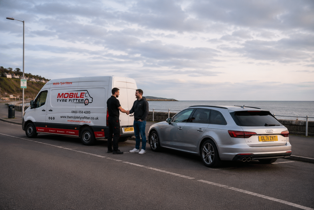 Why Drivers Around Stourbridge Choose The Mobile Tyre Fitter
