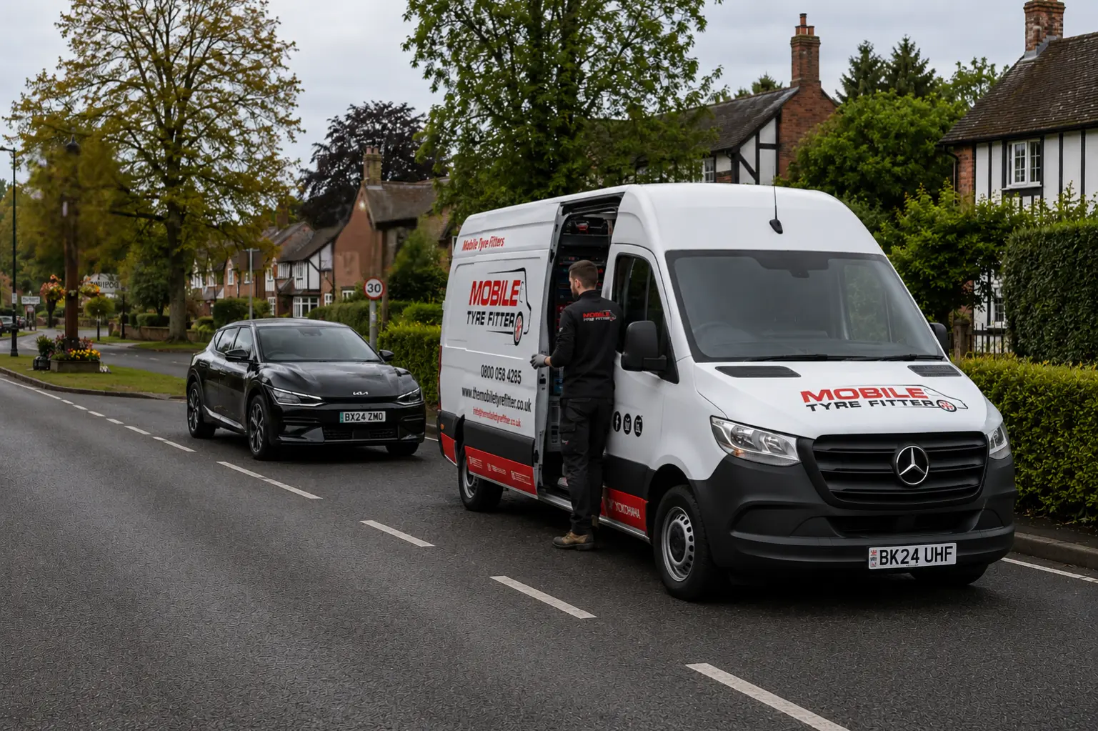 Mobile Tyre Fitting Dorridge – Roadside, Home & Workplace Callouts