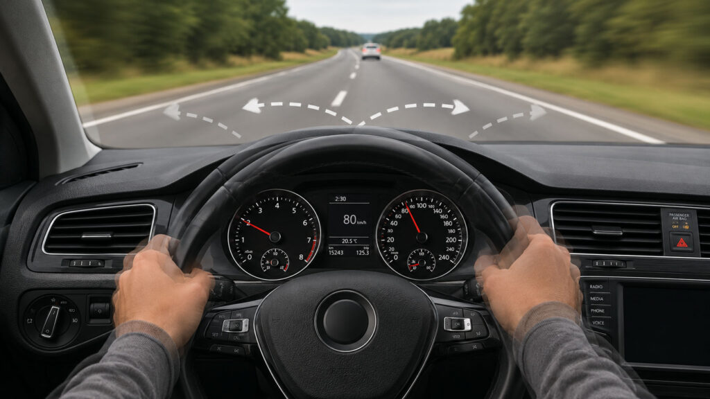 The steering feels loose or wanders