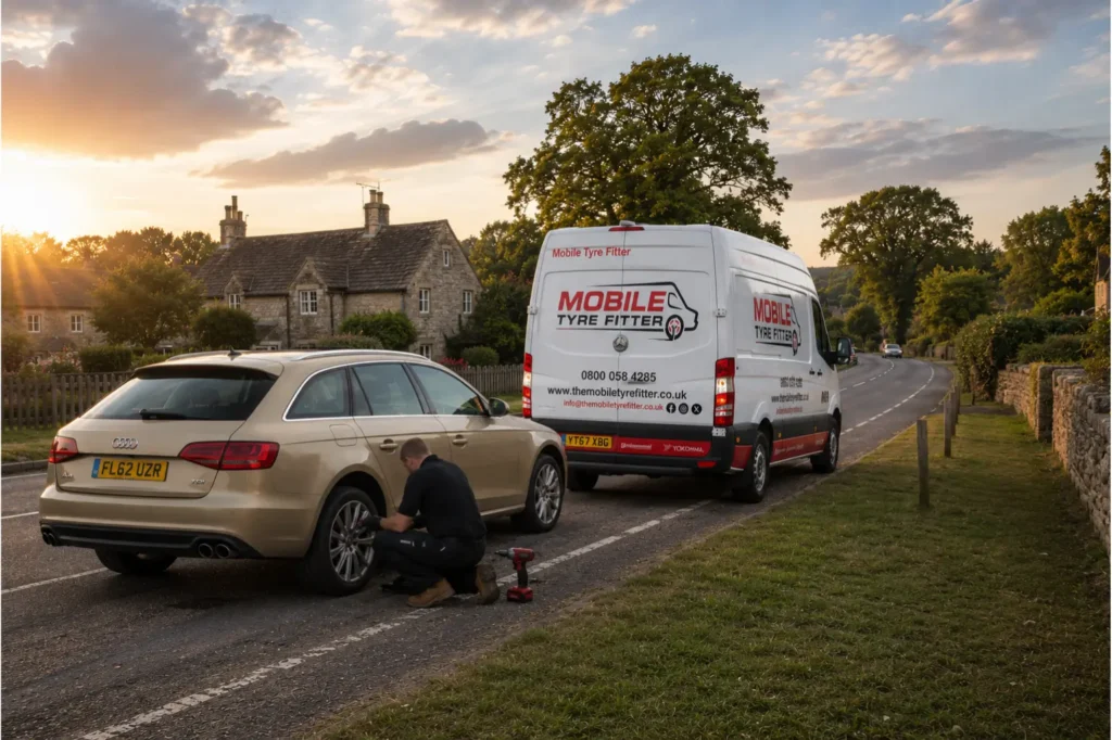 Tyres Delivered and Fitted Wherever You Are in Shirley