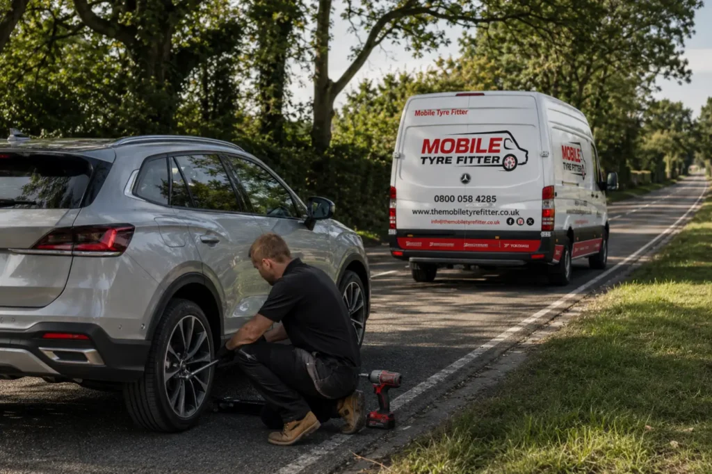 Tyres Fitted Where You Are, Right Across Knowle