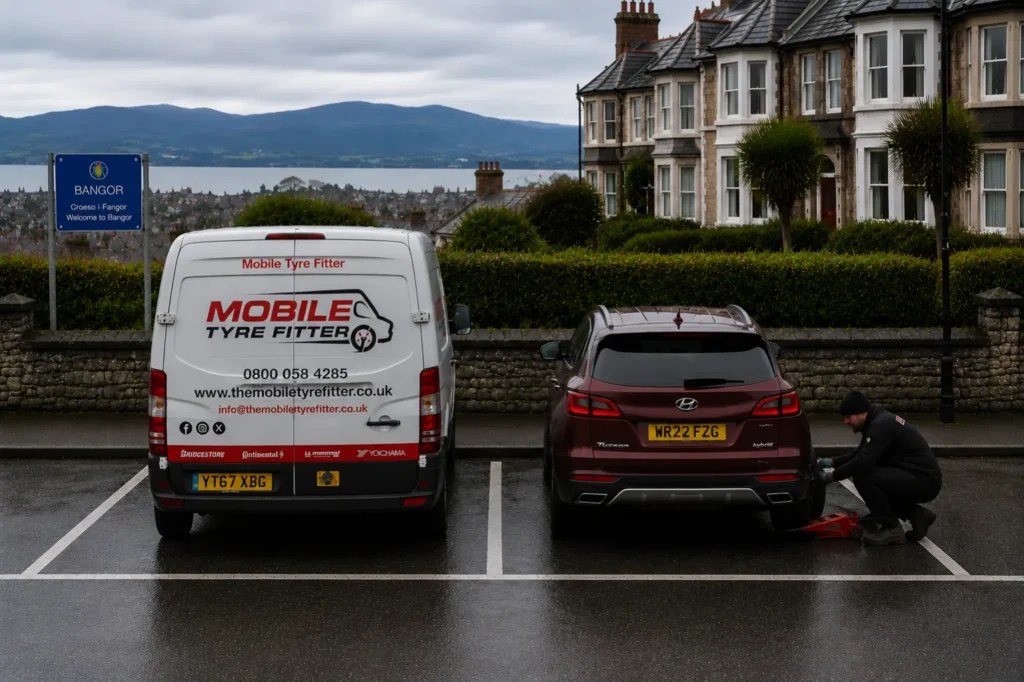 Why Bangor Drivers Stay With The Mobile Tyre Fitter